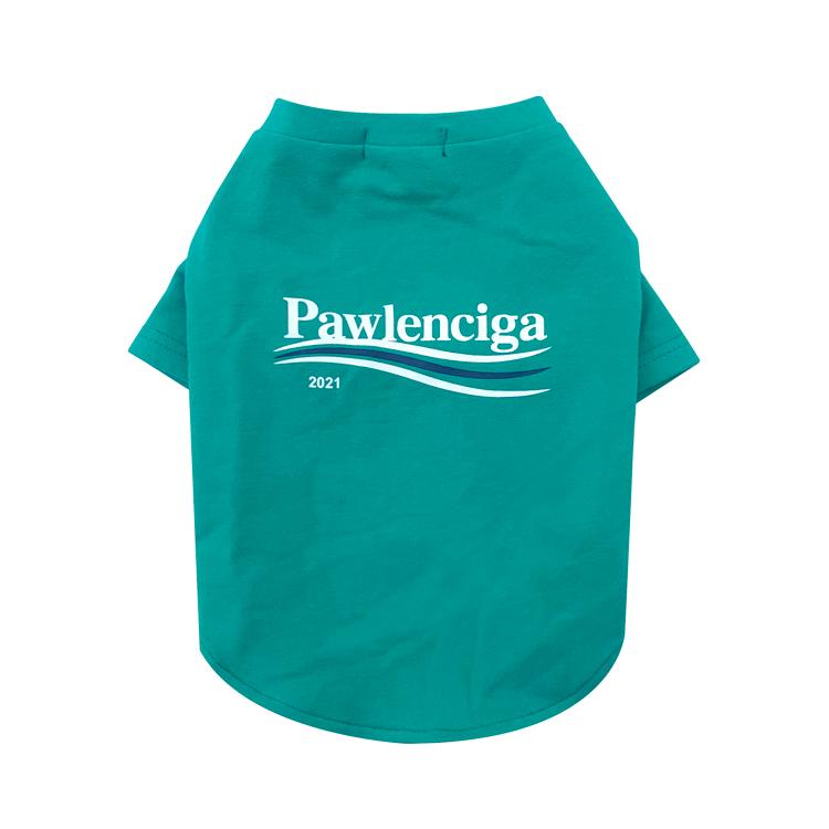 pawlenciaga dog tee