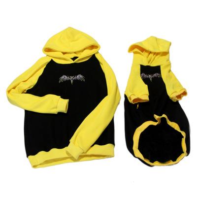 Pet Hoodie Cat Match Owner and Dog large Dog Pet bat Clothes Full Size